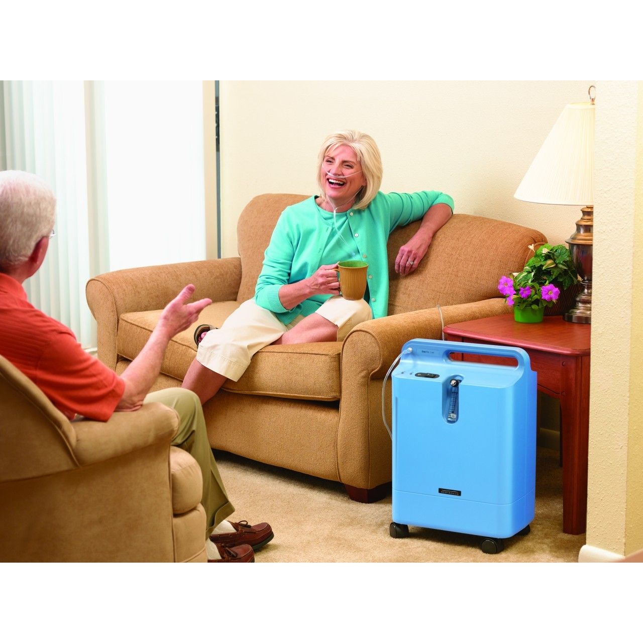 Respironics Everflo Stationary Oxygen Concentrator