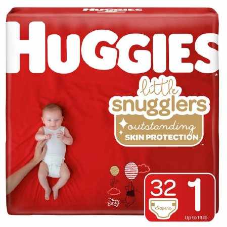 Huggies Little Movers Disposable Baby Diaper, Moderate Absorbency - Size 6