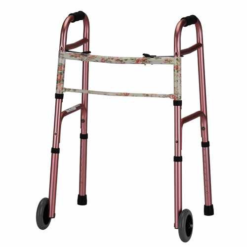 Folding Walkers with 5″ Wheels