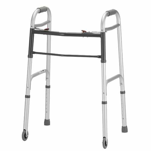 Folding Walkers with 3″ Wheels